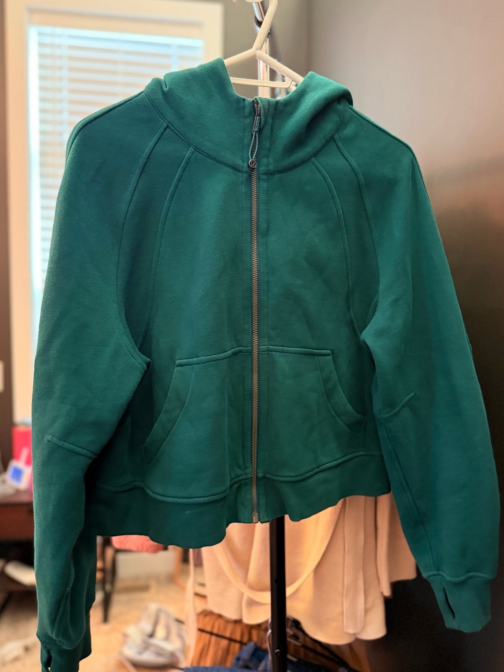 Lululemon | Scuba Oversized Teal Full-Zip Hoodie | M/L